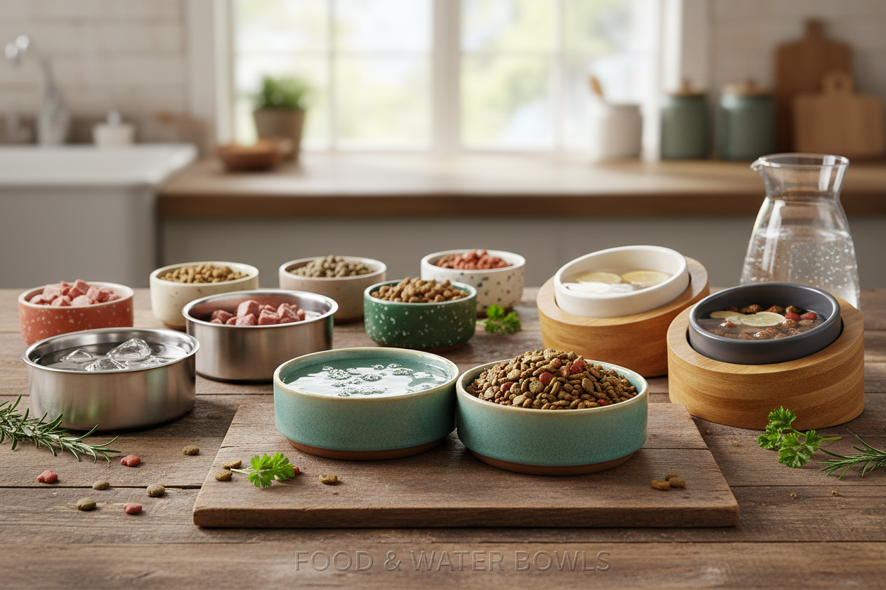 Food and Water Bowls