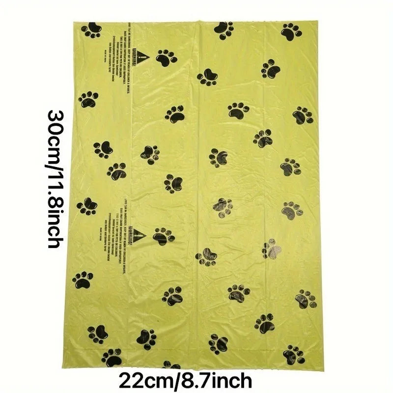 Pet Waste Bags - Biodegradable, Scented, Leakproof, Bag Dispenser Included