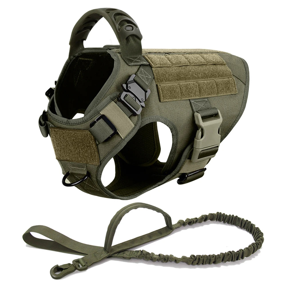 Large Dog Harness And Leash Training Walking Vest Dog Harness And Collar For Medium Large Dogs