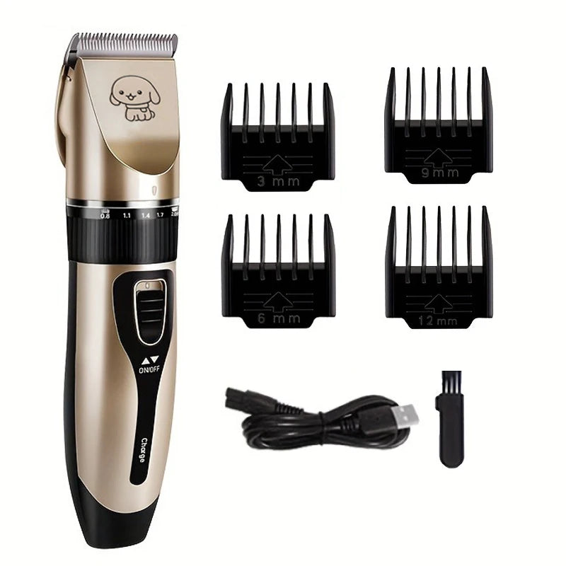 Pet Hair Trimmer Kit Electric Precision Clippers Perfect for Professional Grooming at Home