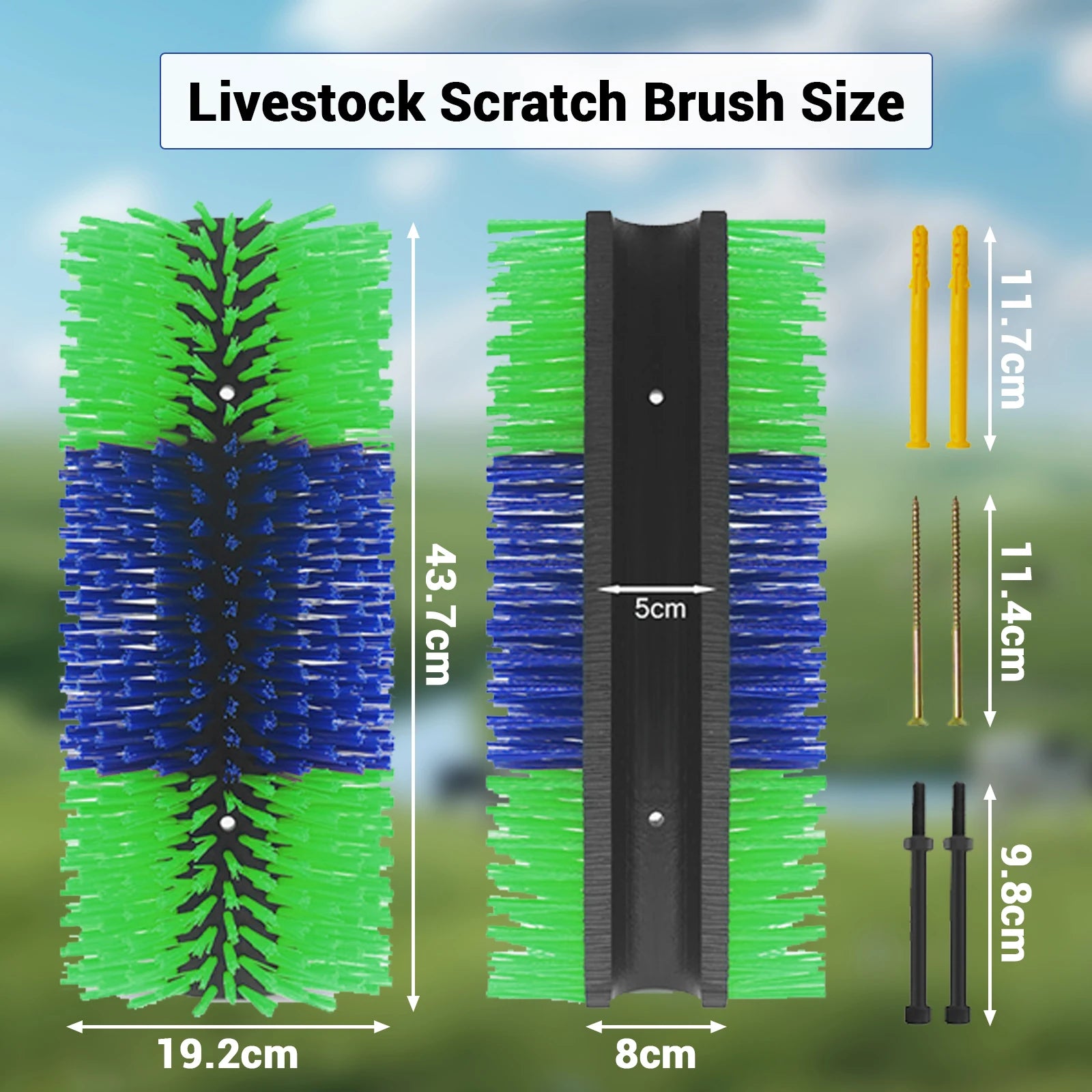 Livestock Scratch Brushes