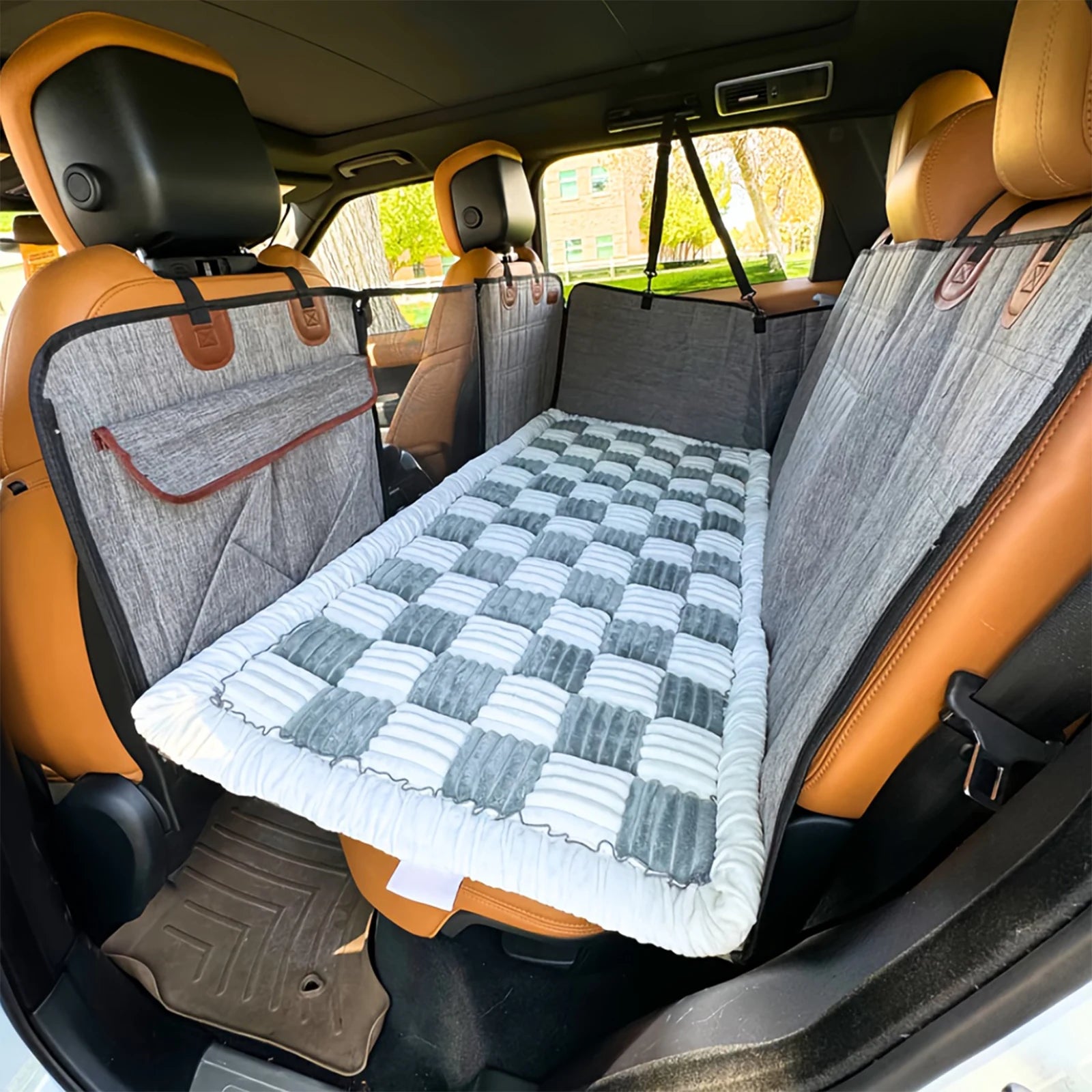 Pet Bed for Car Seat Cover Blanket Anti-slip Washable Cushion