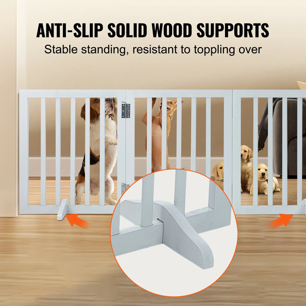 3 Panels Foldable for Narrow Passageways Expandable Barrier