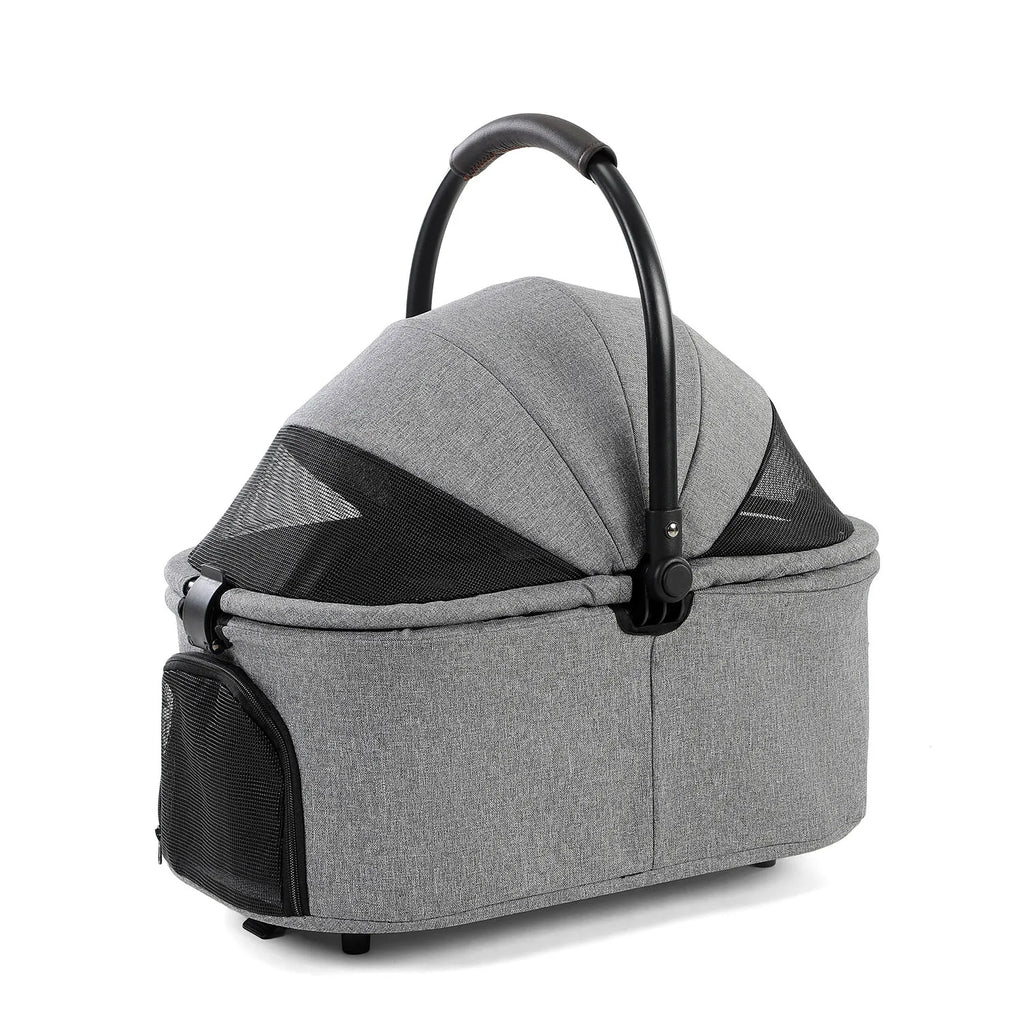 3 in 1 Pet Stroller with Removable Carrier, Folding, Waterproof, All-Terrain, with Sun Screen