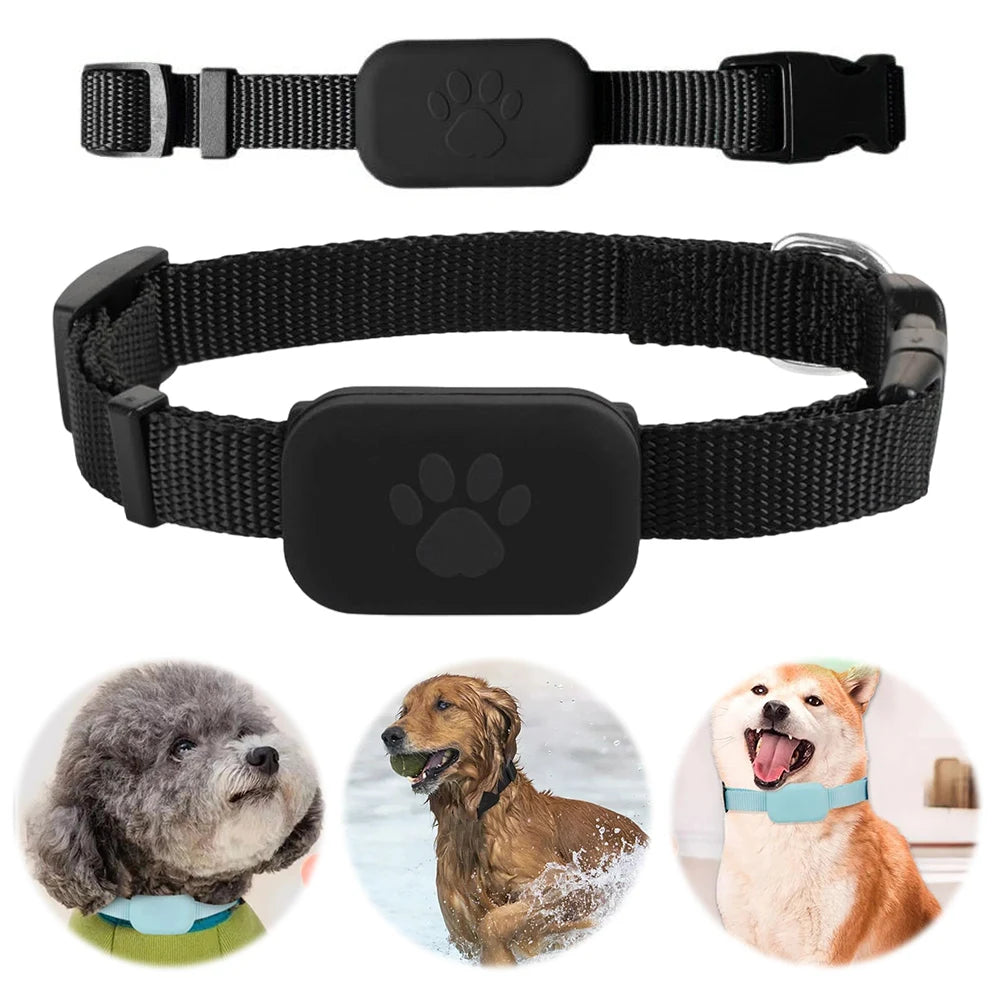 GPS Tracker with Adjustable Smart Pet Locator for Dogs and Cats