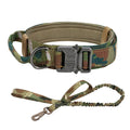 Adjustable Tactical Dog Collar And Leash Set Control Handle