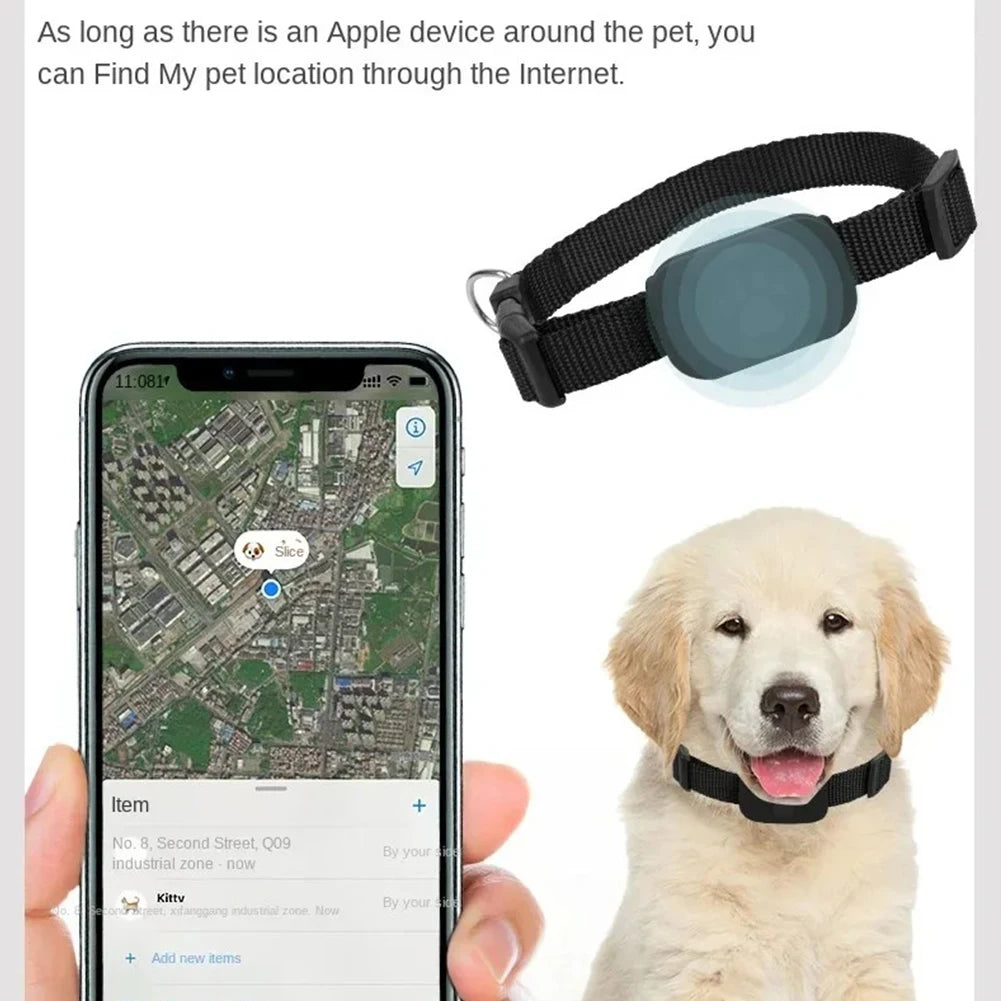 GPS Tracker with Adjustable Smart Pet Locator for Dogs and Cats