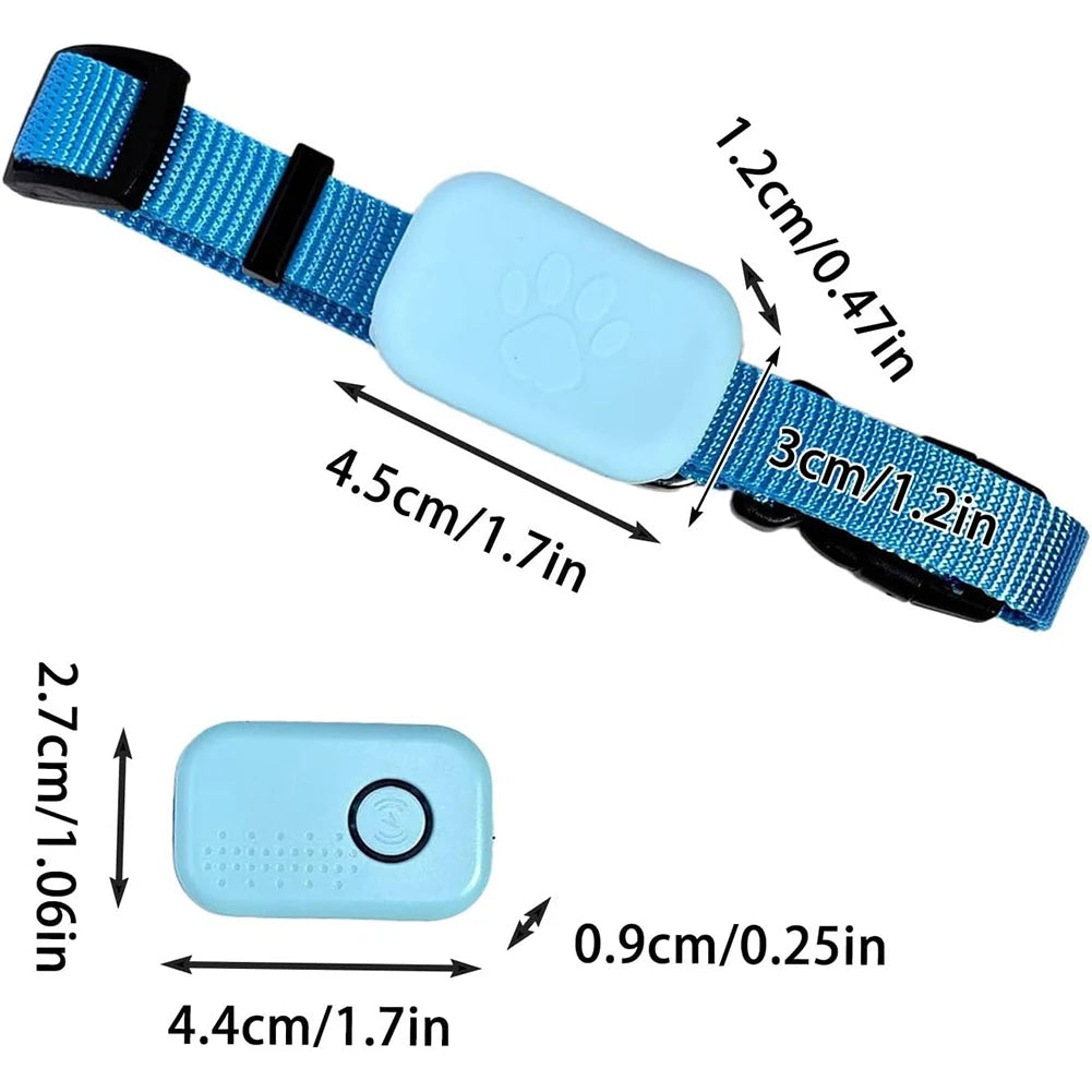 Pet GPS Tracker with Adjustable Collar Smart Locator
