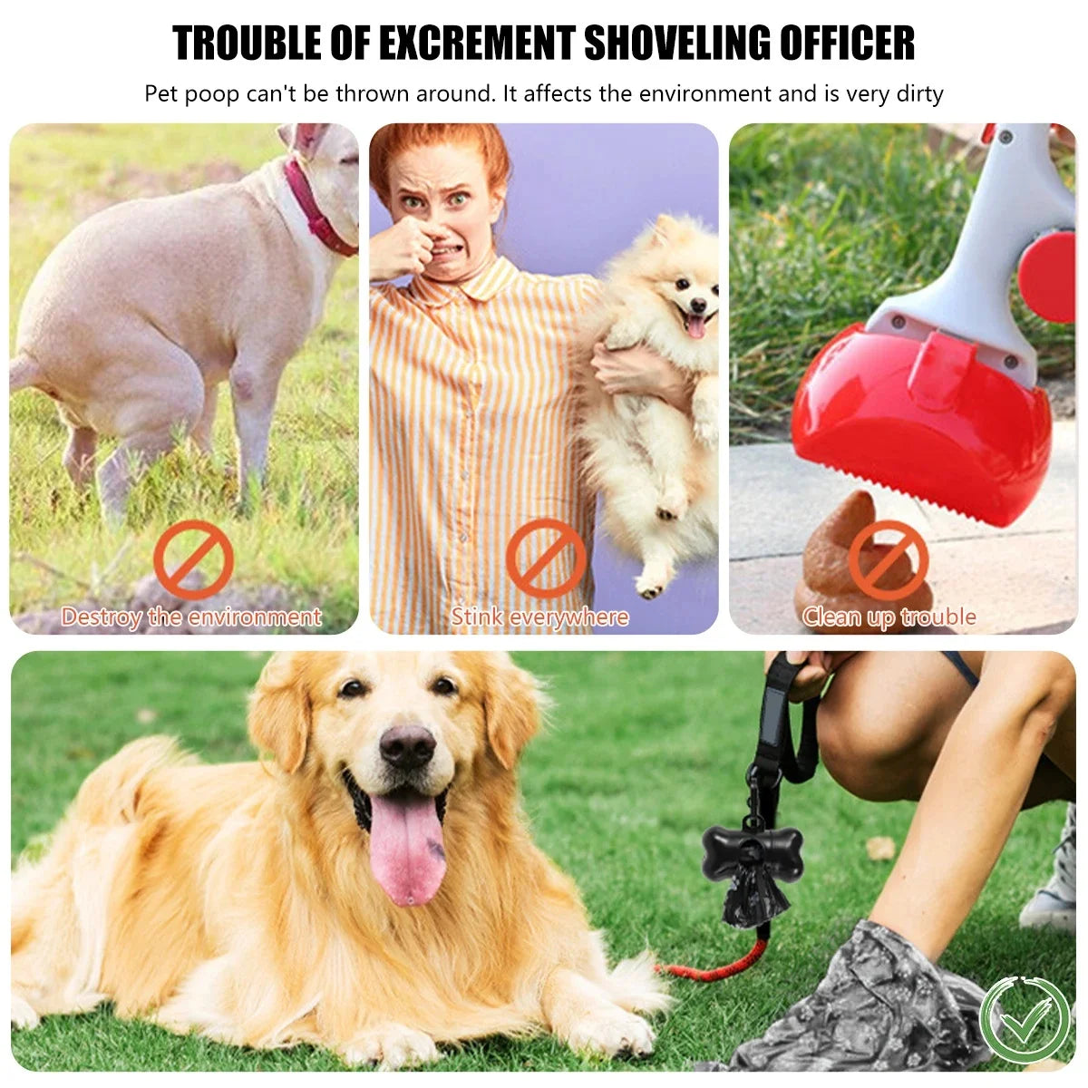 2/40Rolls Pet Dog, Cat Pooper Scooper