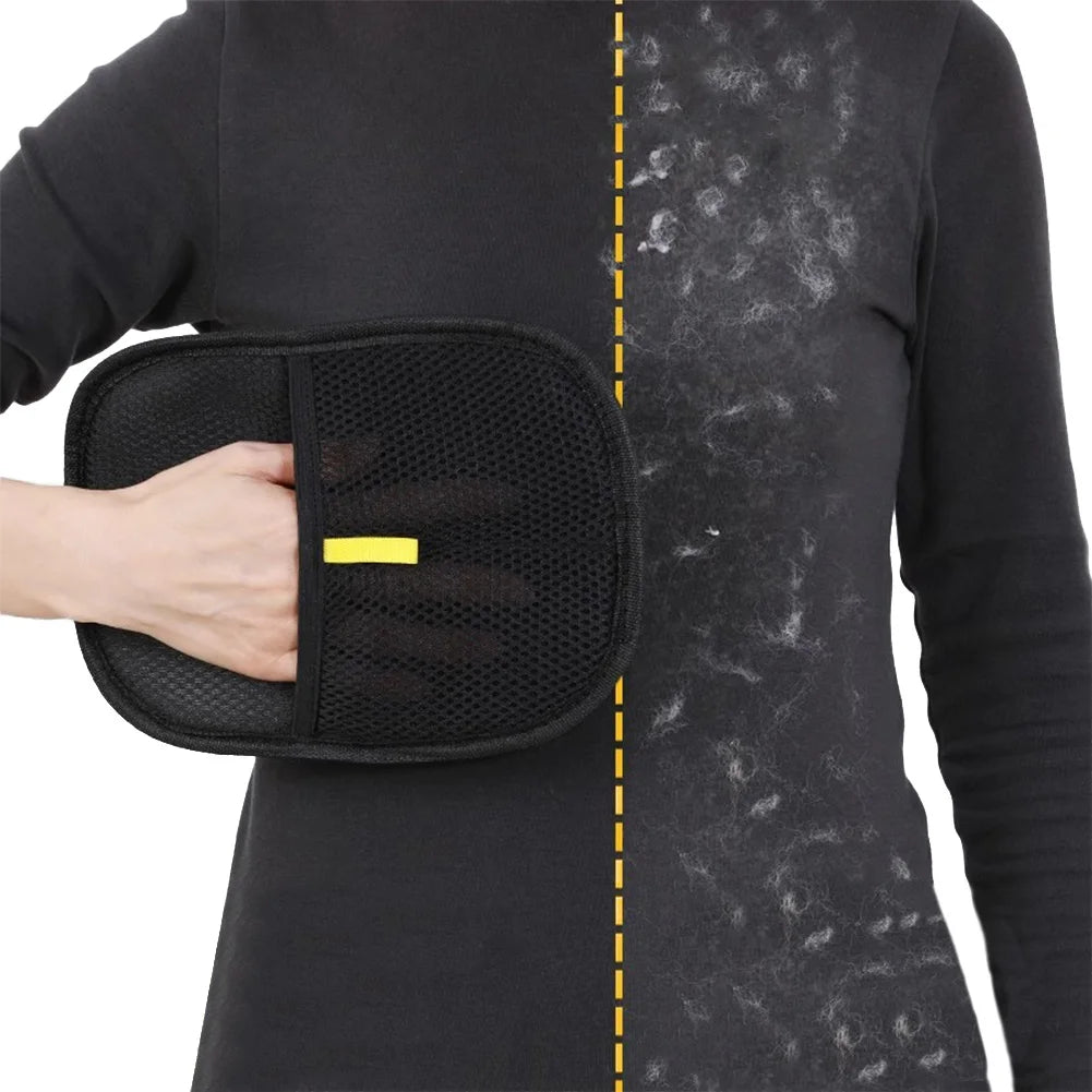 Reusable Double Sided Pet and Equine Hair Deshedding Gloves