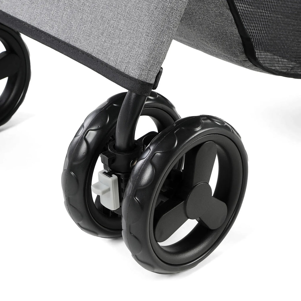 3 in 1 Pet Stroller with Removable Carrier, Folding, Waterproof, All-Terrain, with Sun Screen