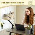 Adjustable Cat Bed for Desk or Table, 360° Rotatable