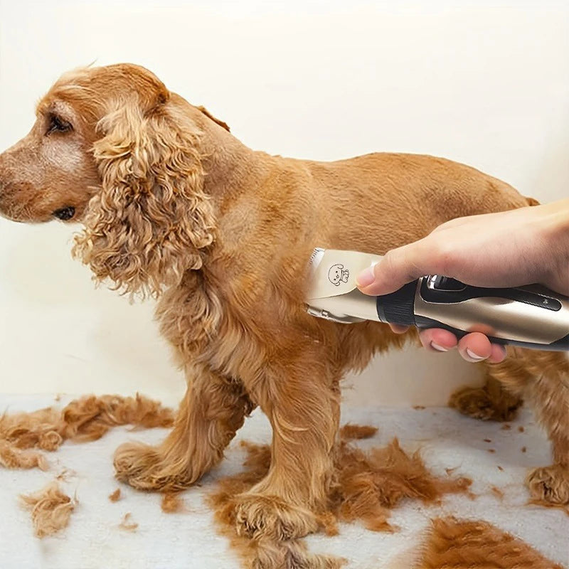 Pet Hair Trimmer Kit Electric Precision Clippers Perfect for Professional Grooming at Home